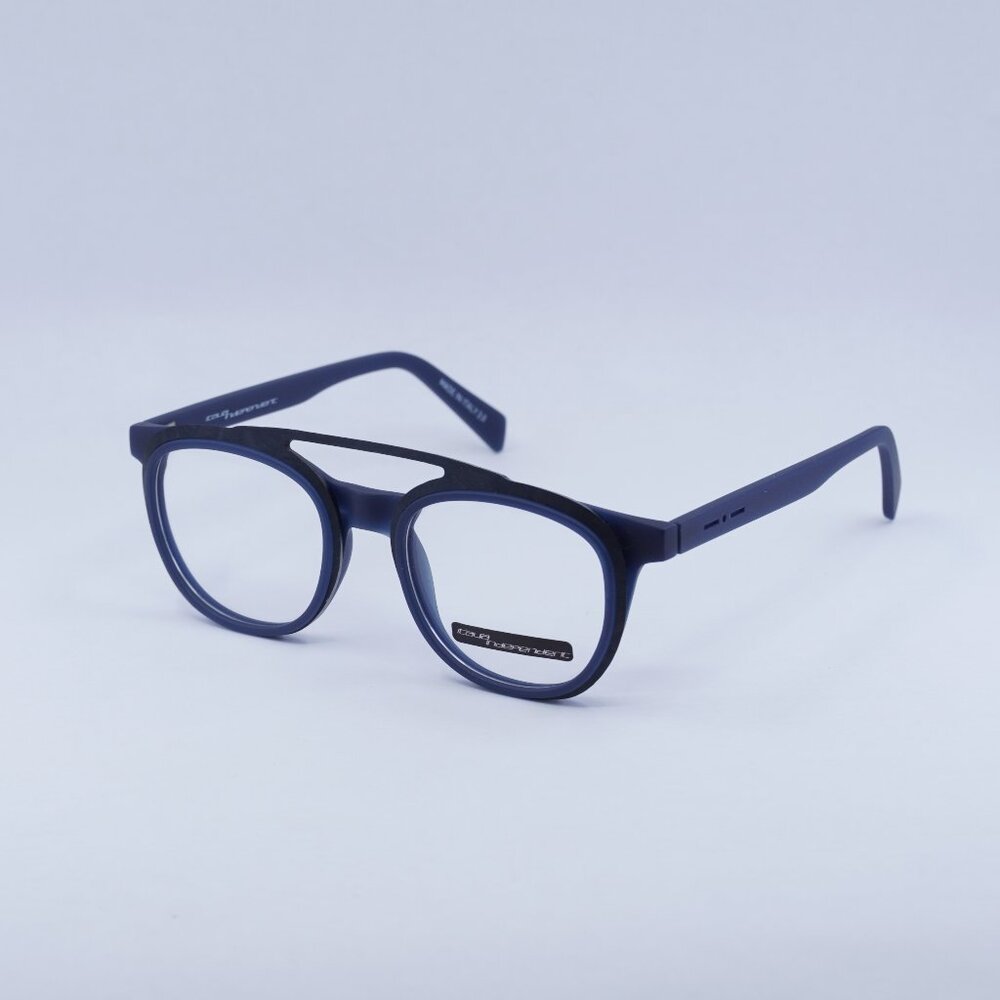 Italia Independent I-I 5008 021.DPB Eyeglasses - Blue/Black Frame,Lowest price!